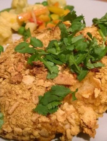Curried Cracker-Coated Chicken