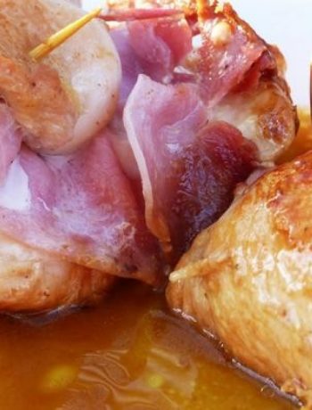 Involtini Di Pollo – Ham and Cheese Stuffed Chicken Rolls