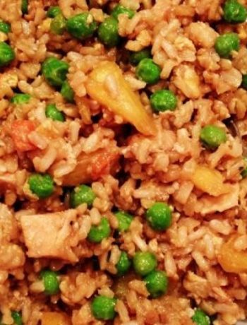 Chicken Brown “Fried” Rice