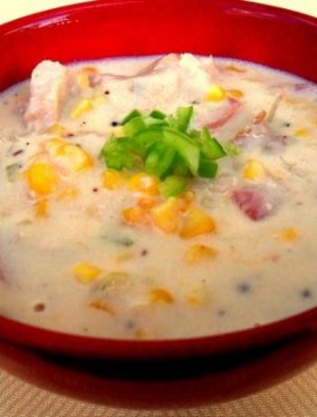 Chicken Sweet Corn and Green Chile Chowder