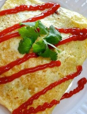 B.L.D Stuffed Omelette – Breakfast, Lunch, Dinner