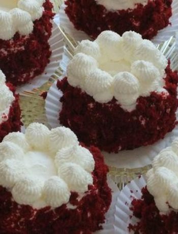 Red Velvet Baby Cakes