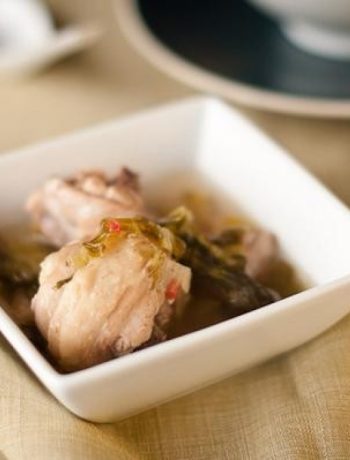 Ang Chow Chicken Soup With Preserved Mustard Greens