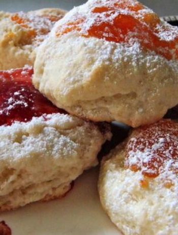 Rich Jelly Scones