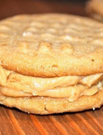 Crunchy Peanut Butter Cookie Sandwiches