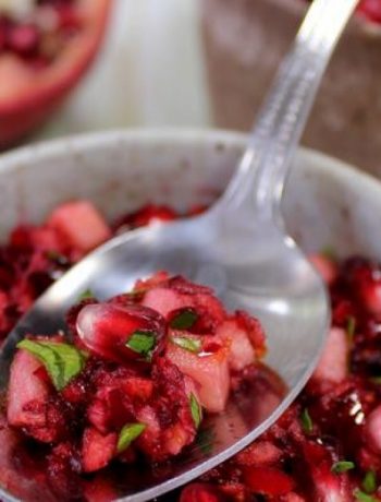 Pom-Apple Cranberry Relish