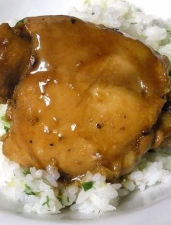 Chicken Adobo & Coconut Ginger Rice