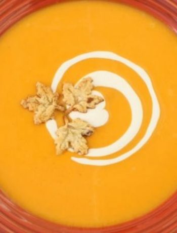 Roasted Butternut Squash Bisque with Frangelico