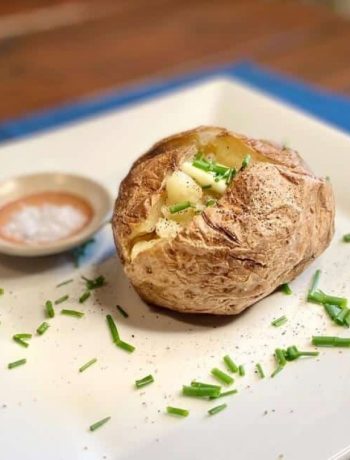 for a Baked Potato (fluffy every time when using this trick)