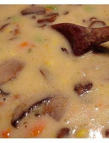 Mushroom Scallion Soup