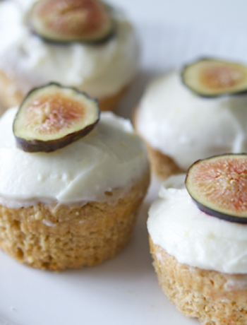 Fig and Almond Cupcakes