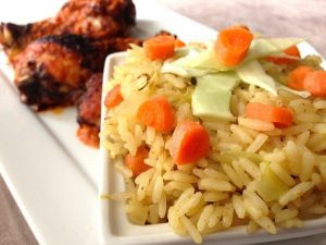 Peri Peri Chicken and Savoury Rice