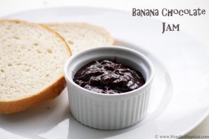 Banana Chocolate Jam – How to Make Chocolate Banana Spread