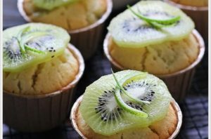 Kiwifruit & Lime Cupcakes