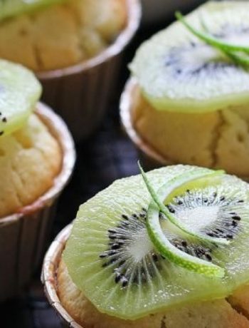 Kiwifruit & Lime Cupcakes