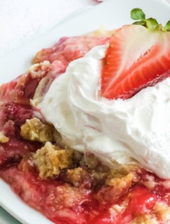 Easy Strawberry Dump Cake