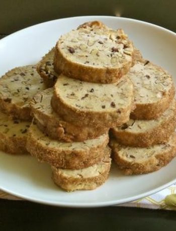 Cacao-Pecan Shortbread Cookies