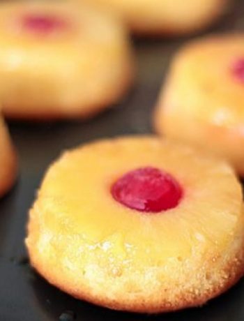 Pineapple Upside Down Cupcakes