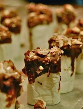 Candy Cane Chocolate Marshmallows