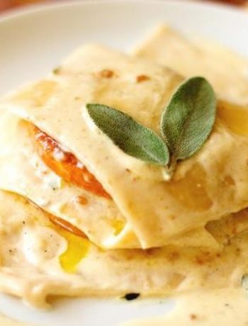 Open Ravioli With Butternut Squash and Amaretti