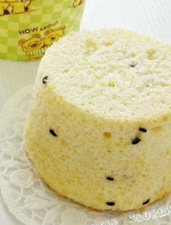 Mini Tofu Chiffon Cake