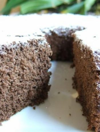 Cocoa Chiffon Cake