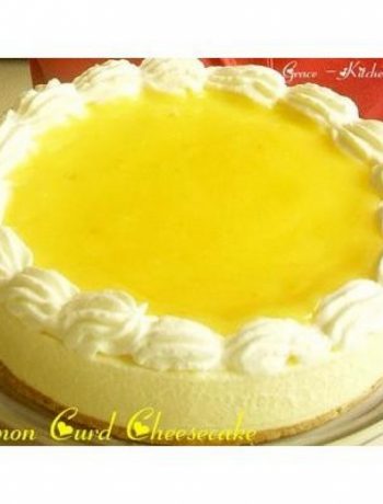 Lemon Curd Cheesecake