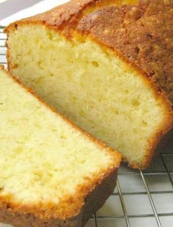 Pound Cake With Cream Cheese