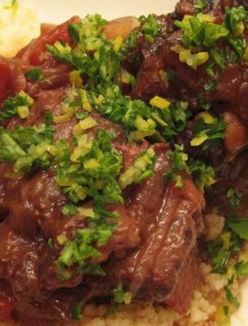 Red Wine Stewed Oxtail