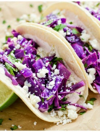 Slow Cooker Salsa Verde Chicken Tacos