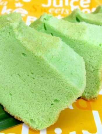 Pandan Chiffon Cake