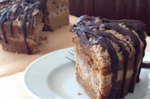 Pumpkin Pecan Streusel Cake – gluten free, soy free, vegan