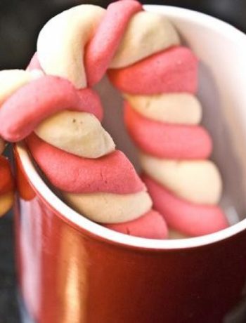 Divine Christmas Candy Cane Cookies