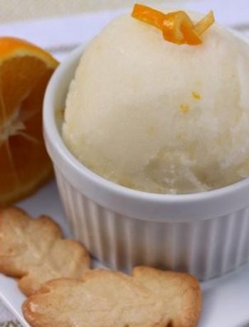 Meyer Lemon Sorbet