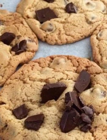 Salted Chocolate Chunk Cookies