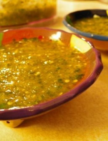 Tomatillo Sauce (Salsa Verde)