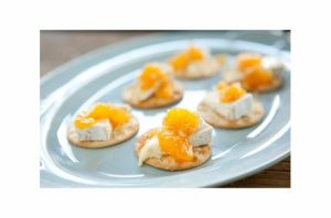 Brie With Cardamom-Scented Clementine Chutney