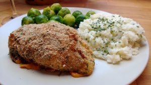 Herb and Cheddar Cordon Bleu