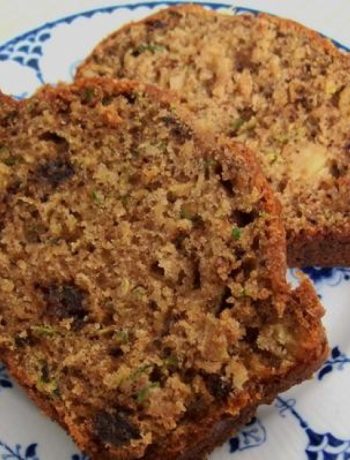 Moist Zucchini Pineapple Sweetbread