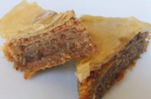 Honeyed Bacon” Baklava