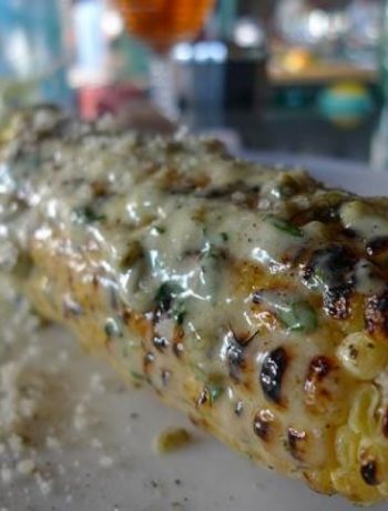 Barbecued Corn on the Cob With Spiced Butter