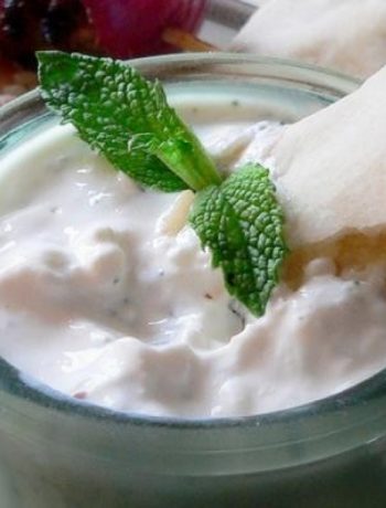 Minted Feta Yogurt Dip