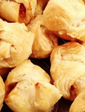 Brie Bundles with Homemade Fig Jam