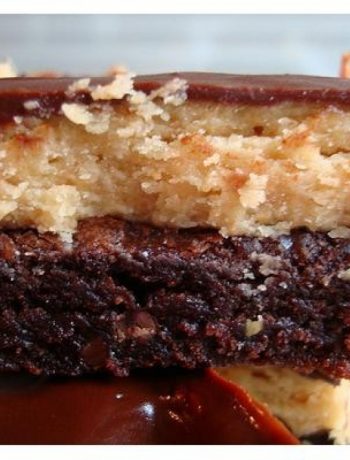 Peanut Butter Truffle Brownies