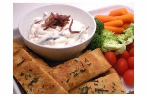 Caramelized Red Onions and Pear Dip